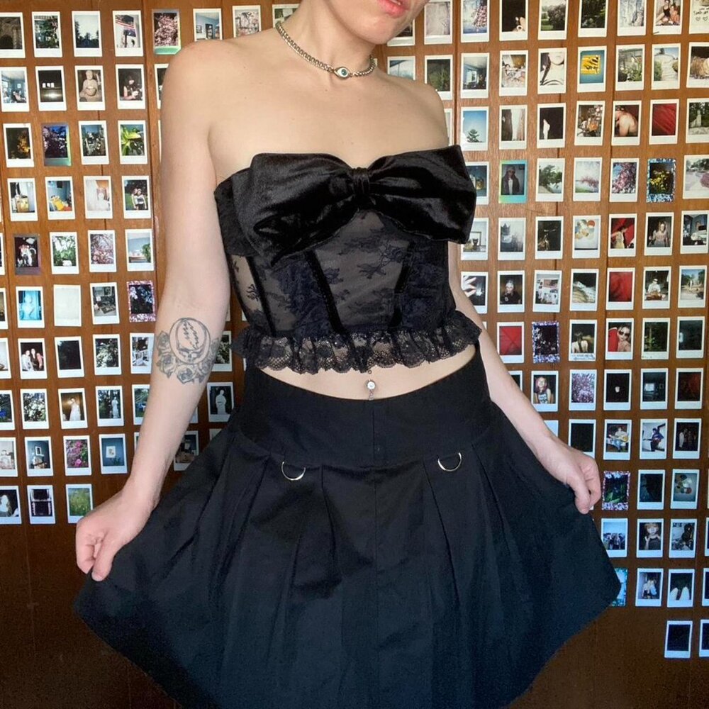 Widow Cotton O ring Skirt - Picture 2 of 4